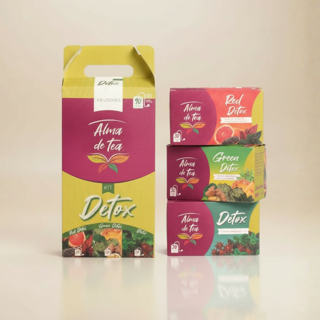 Kit Detox 🍃 – Alma de Tea